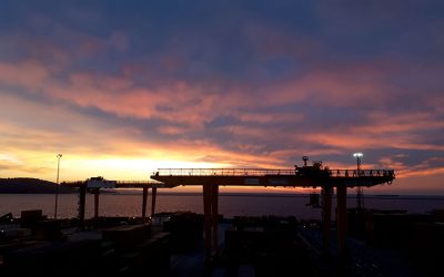 COMPLETATA L’ATTIVITA’ DI RETROFIT ELETTROMECCANICO SULLA TERZA DI CINQUE GRU RMG A TRIESTE