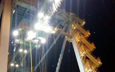 ATTIVITA’ DI REVAMPING ELETTROMECCAINICO P10 E P11 C/O FOS SUR MER – LAVORI IN CORSO