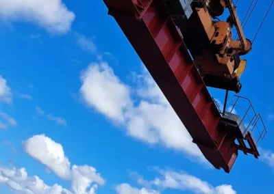 sollevamento carichi con gru